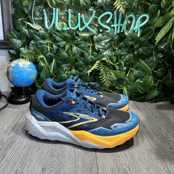 Brooks Caldera 7 Men's Size 11 D Medium Trail Running Shoes Blue